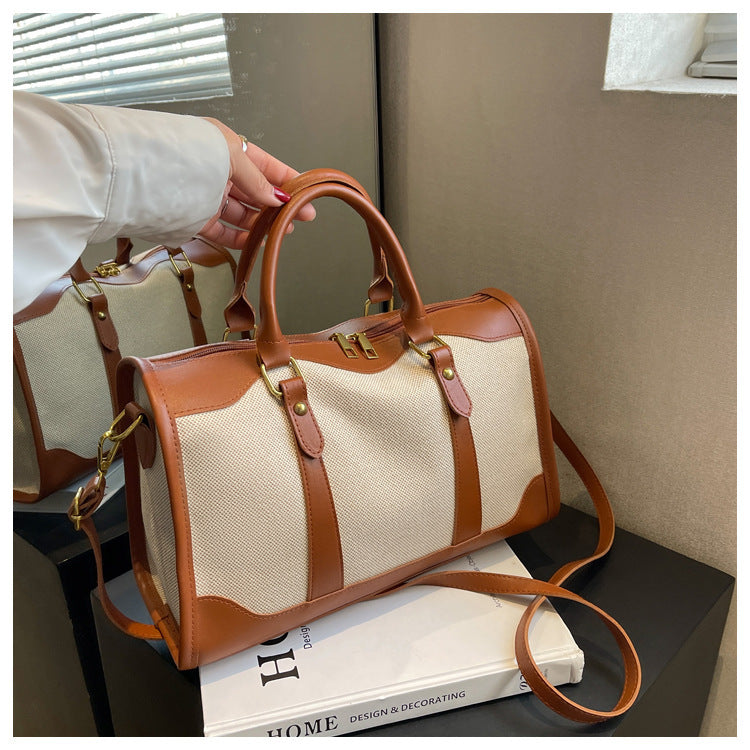 Sac Fourre-Tout Portable à Grande Capacité pour Femme