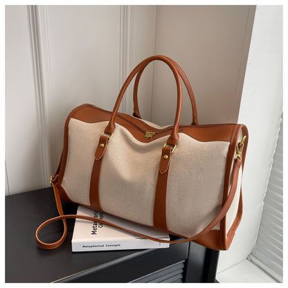 Sac Fourre-Tout Portable à Grande Capacité pour Femme