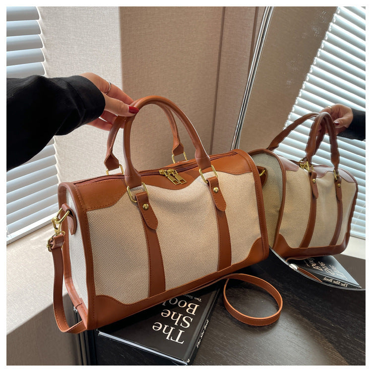 Sac Fourre-Tout Portable à Grande Capacité pour Femme