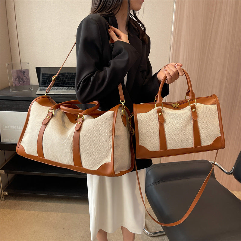 Sac Fourre-Tout Portable à Grande Capacité pour Femme