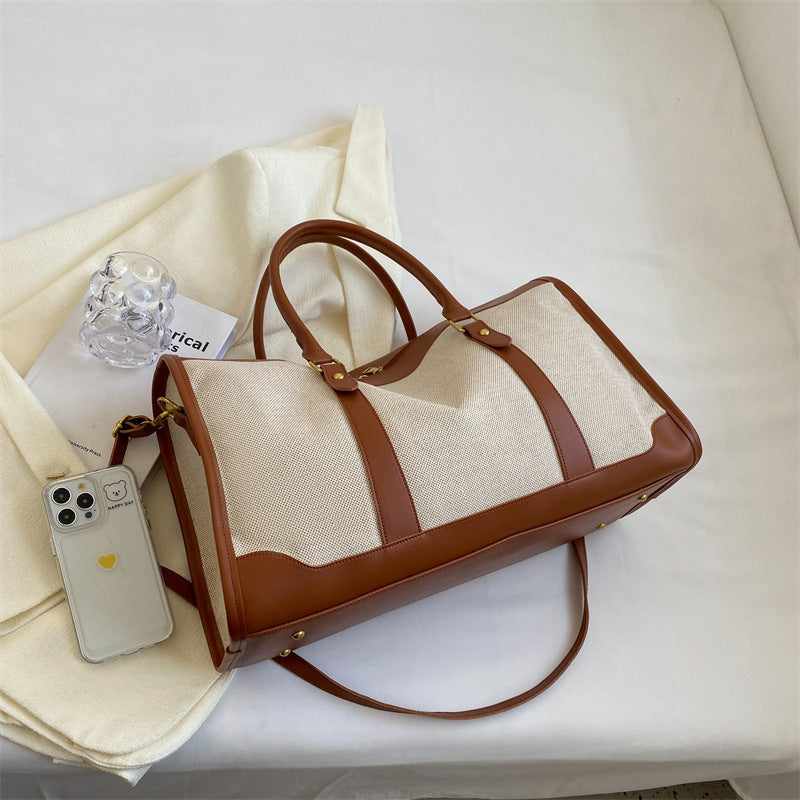 Sac Fourre-Tout Portable à Grande Capacité pour Femme